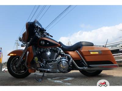 Мотоцикл HARLEY - DAVIDSON Electra Glide 2008, КОРИЧНЕВЫЙ пробег 35369 с ПТС