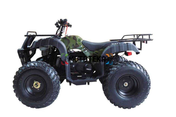 Квадроцикл WELS (Велс) Thunder 200 HS (AX200) песочный камуфляж (машинокомплект)