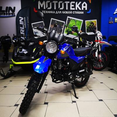 Мопед ROCKOT (Рокот) ALPHA OFFROAD M - 12 49.9 (125) синий глянцевый