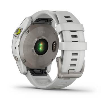 Мультиспорт.часы Garmin (Гармин) Epix gen.2 Sapphire, amoled-дисплей, белые (010-02582-21) | Мототека