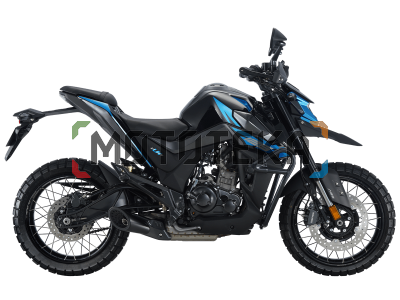 Мотоцикл дорожный Zontes (Зонтес) ZT200 - U1 (4T ZT163ML EFI) 17/17 (2025 г.) чёрный/синий с ПТС