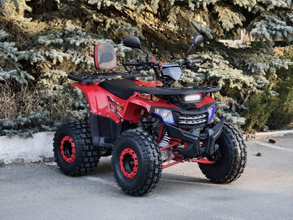 Квадроцикл детский R - MOTO (Р - Мото) Lion 125 A красный (машинокомплект) | Мототека