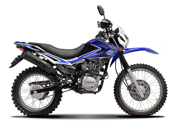 Мотоцикл кроссовый / эндуро Regulmoto (Регулмото) SK 200GY - 5 синий с ПТС | Мототека
