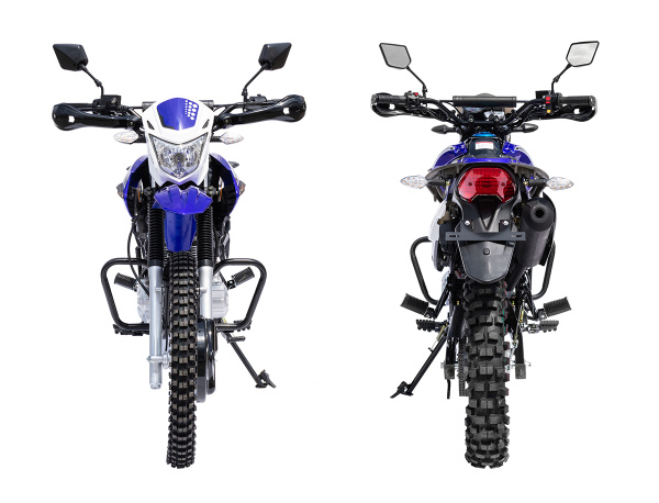 Мотоцикл кроссовый / эндуро Regulmoto (Регулмото) SK 200GY - 5 синий с ПТС | Мототека