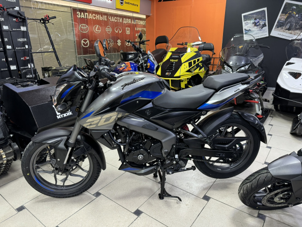 Мотоцикл дорожный BAJAJ (Баджадж) Pulsar NS 200 UG серый с ПТС | Мототека