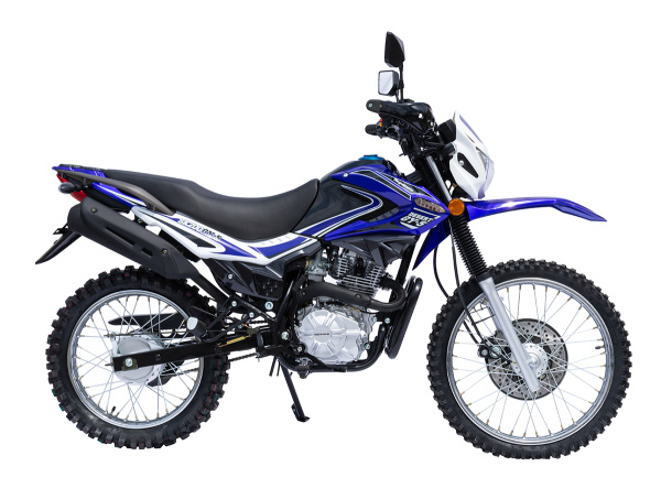 Мотоцикл кроссовый / эндуро Regulmoto (Регулмото) SK 200GY - 5 синий с ПТС | Мототека