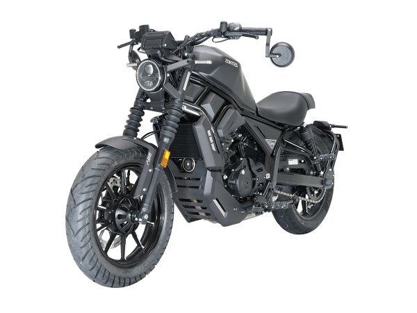 Мотоцикл дорожный ZONTES (Зонтес) ZT125-C (4T ZT152MI EFI) 16/16 (2024 г.) чёрный с ПТС | Мототека