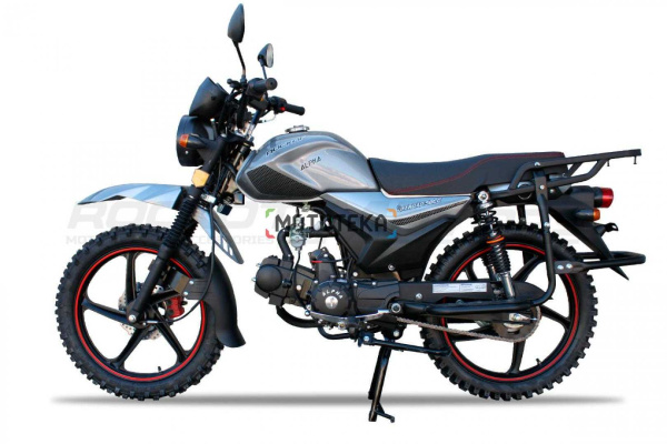 Мопед ROCKOT (Рокот) ALPHA OFFROAD M - 12 49.9 (125) серый металлик | Мототека