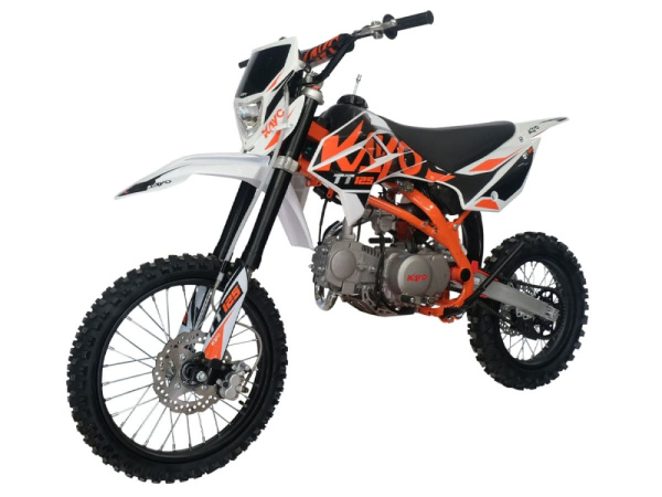 Питбайк KAYO (Кайо) BASIC TT125 17/14 KRZ (механ. сцепл.. кикстартер. 2022 г.) | Мототека